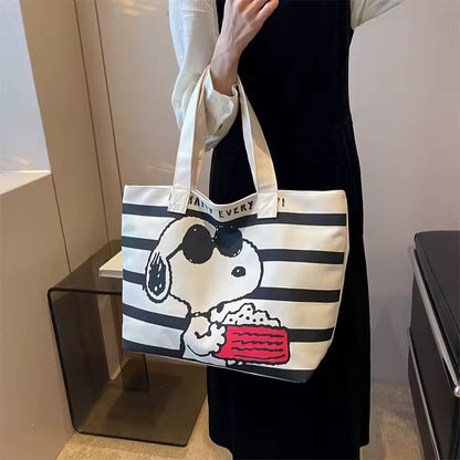 Tote bag de Snoopy 33 x 40 cm