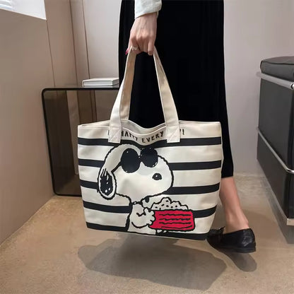 Tote bag de Snoopy 33 x 40 cm