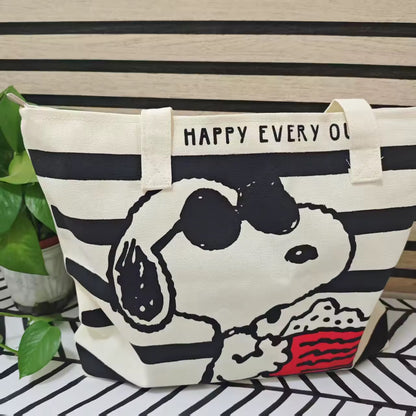 Tote bag de Snoopy 33 x 40 cm