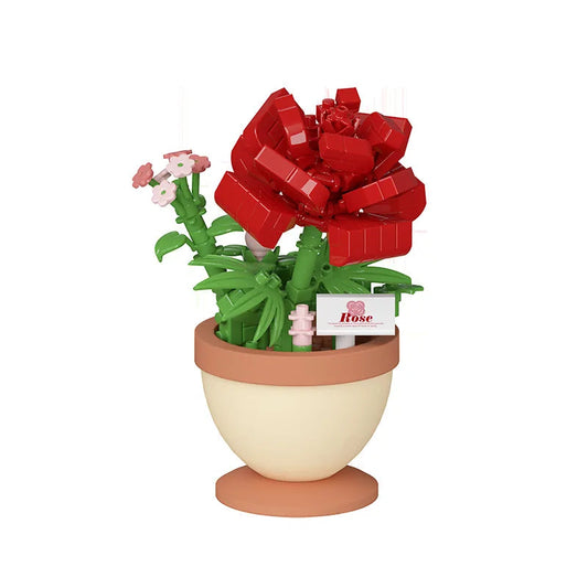 Set de bloques para armar de rosas (190 pcs)