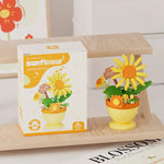 Set de bloques para armar de girasoles (152 pcs)