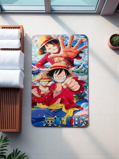 Alfombra antideslizante de One Piece 80 x 48 cm