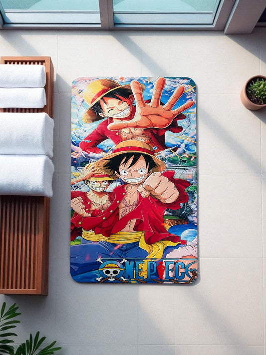 Alfombra antideslizante de One Piece 80 x 48 cm