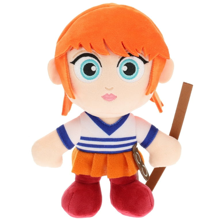 Peluche original Nami de One Piece Live Action 20 cm