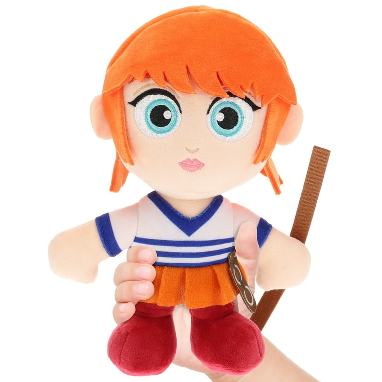 Peluche original Nami de One Piece Live Action 20 cm