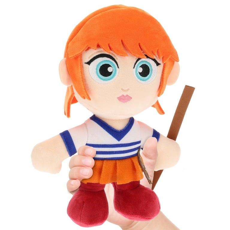 Peluche original Nami de One Piece Live Action 20 cm