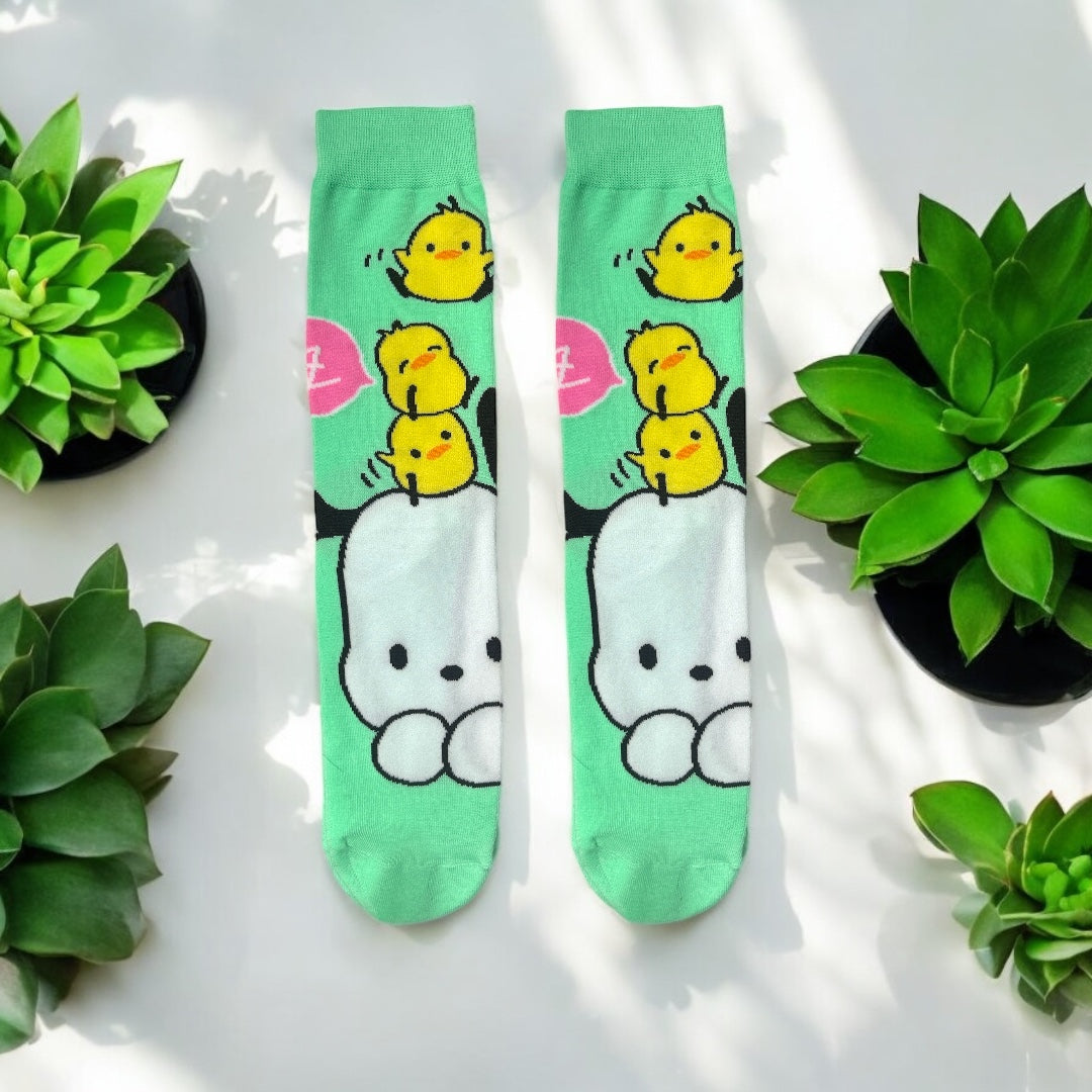 Medias Pochacco unitalla 36-41