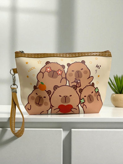 Cosmetiquera o cartuchera de Capibara