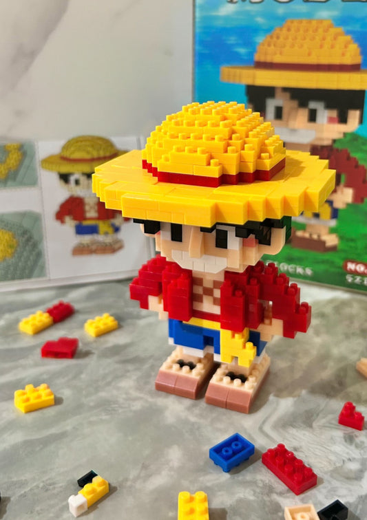 Bloques para armar de Luffy 521 pcs 11 cm