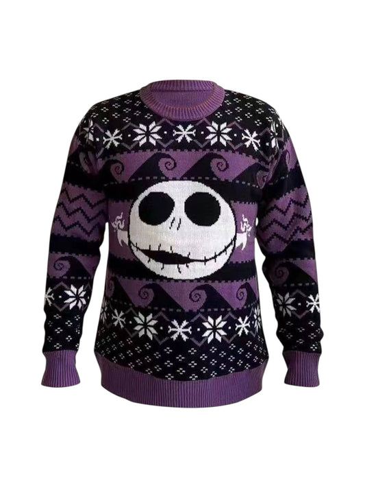 Ugly Sweater Nightmare Before Christmas Talla S Unisex