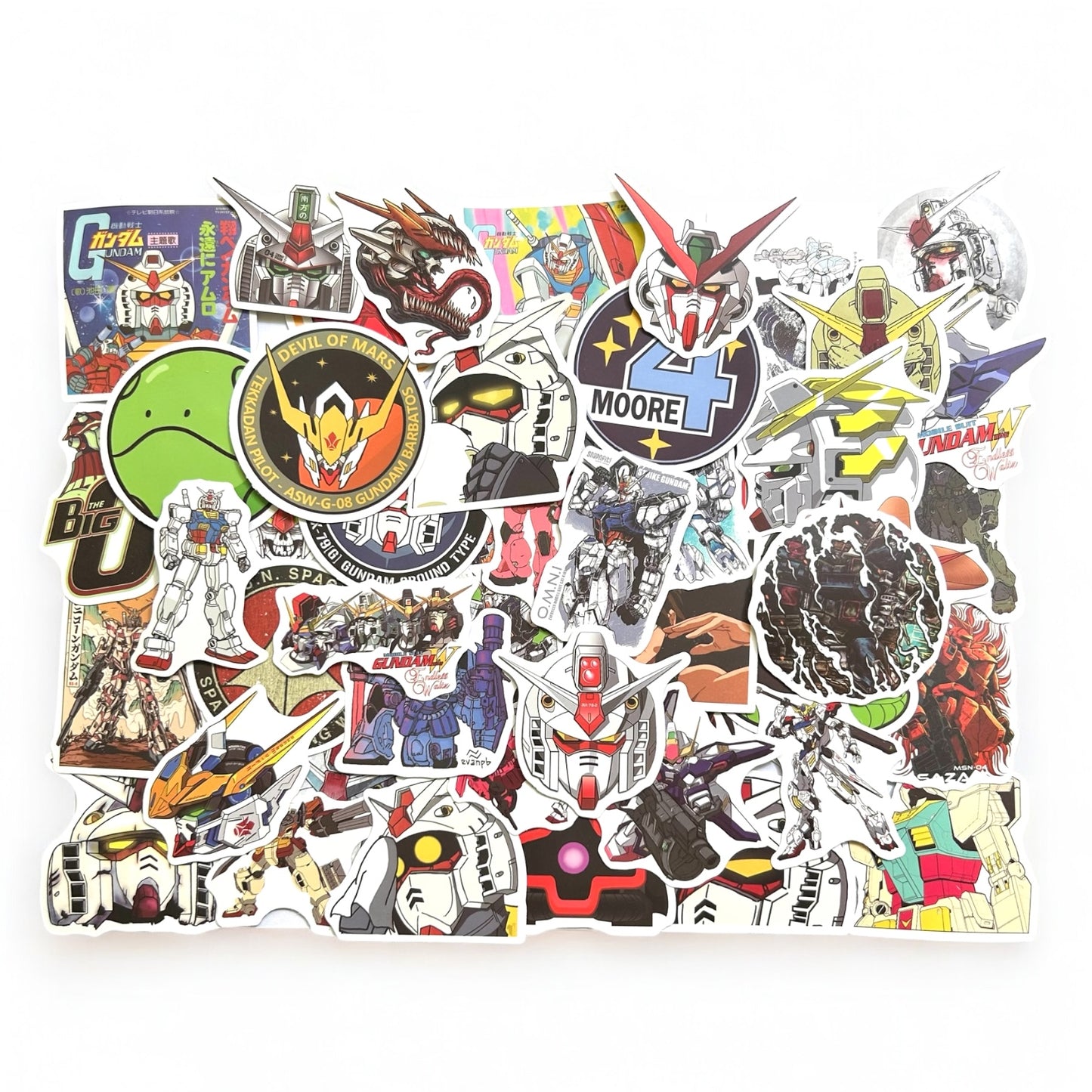 Set 50 stickers Gundam