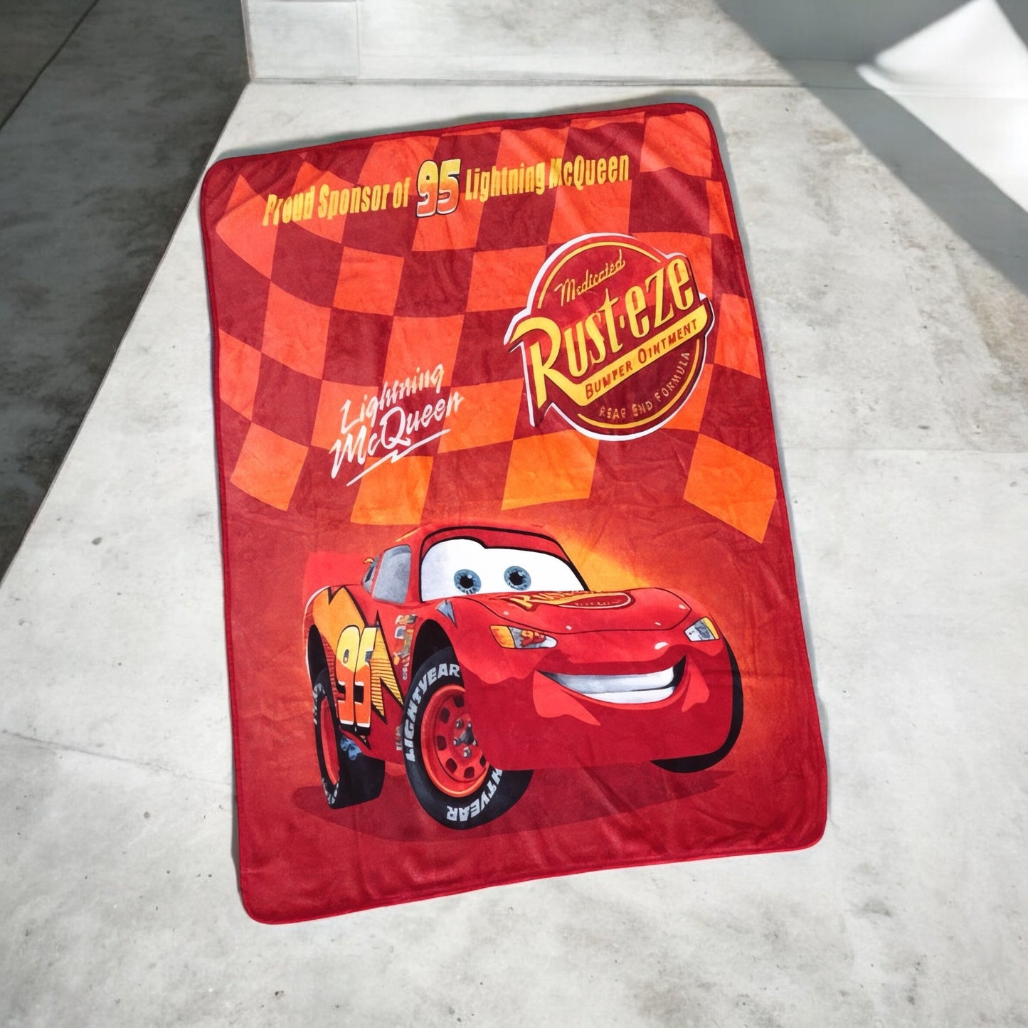 Cobija del Rayo Mcqueen 140 x 100 cm