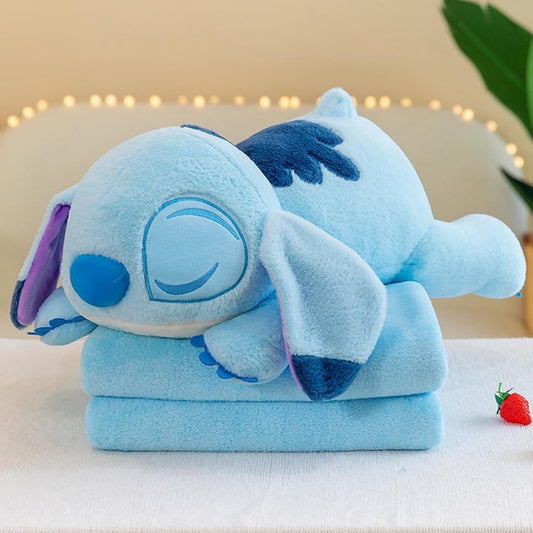 Peluche de Stitch con cobija 160 x 110 cm