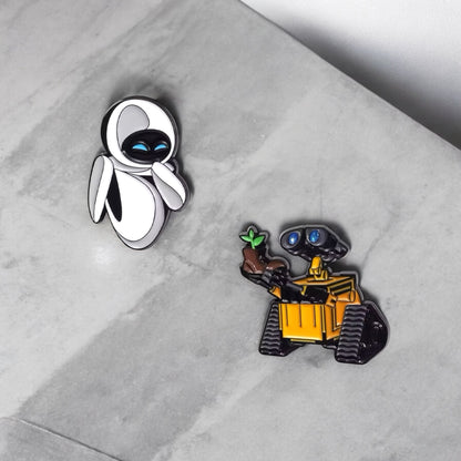 Set de pines Wall-e y EVA