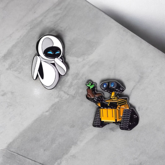 Set de pines Wall-e y EVA