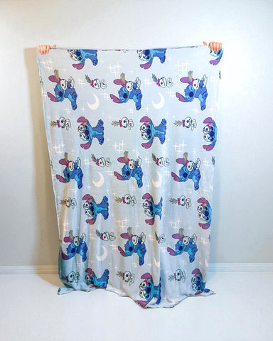 Cobija grande de Stitch 260 x 180 cm