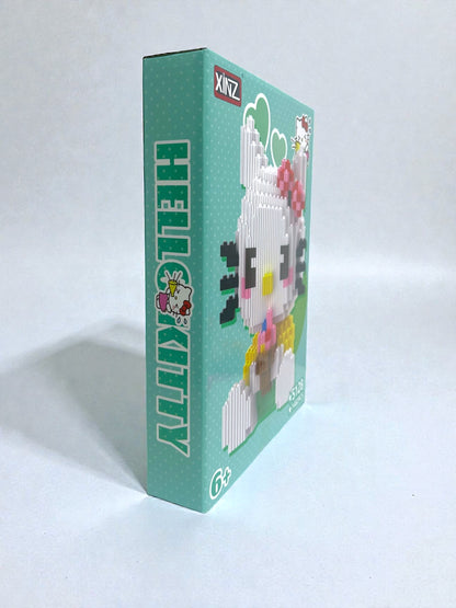 Set de bloques para armar Hello Kitty 1482 piezas