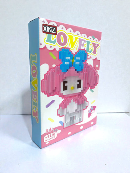 Set de bloques para armar My Melody 1491 piezas