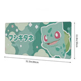 Mousepad Bulbasaur Pokémon  L 79 cm x 30 cm