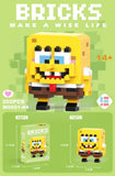 Bloques para armar Bob Esponja 202 pcs 6 cm