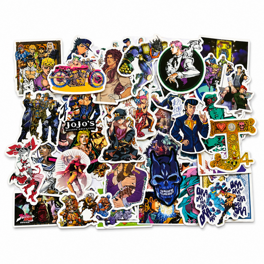 Set de 50 stickers JoJo's Bizarre Adventure