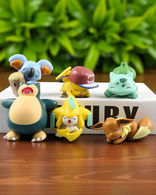 Set de 6 figuras Pokémon