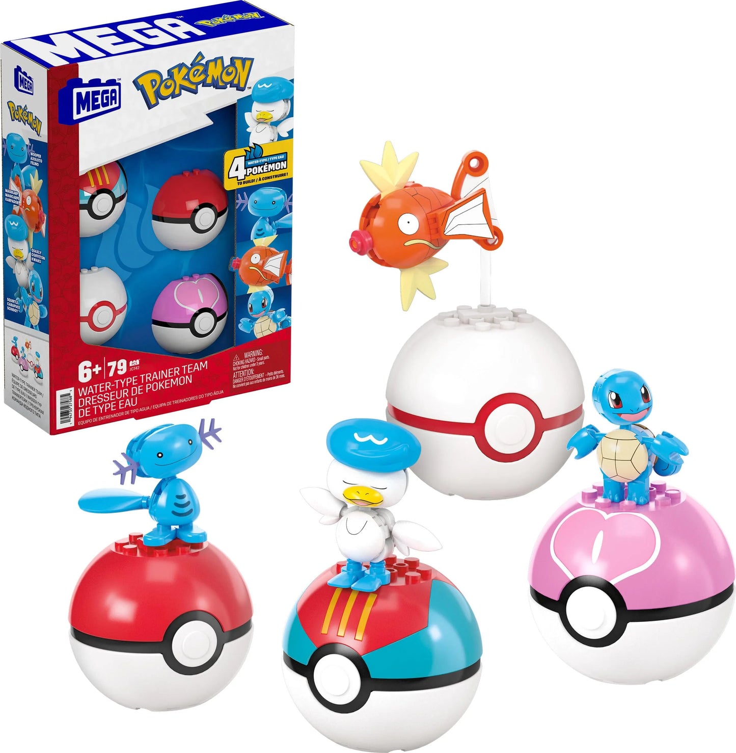 MEGA Pokémon - Equipo de Agua