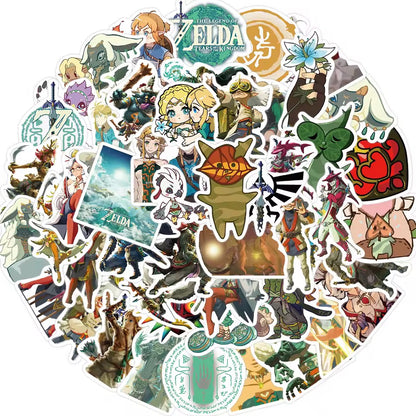 Set de 50 stickers The Legend of Zelda