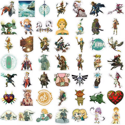 Set de 50 stickers The Legend of Zelda