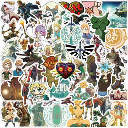 Set de 50 stickers The Legend of Zelda