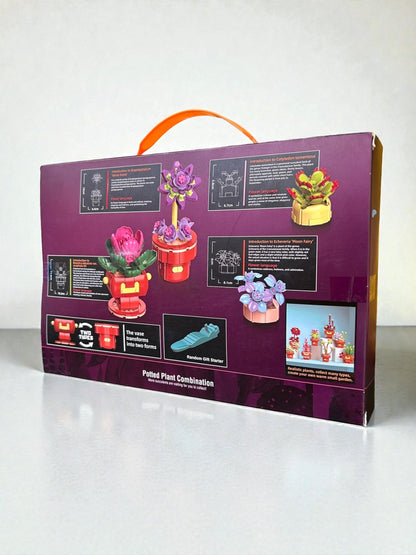 Set de bloques para armar plantas (428 piezas)