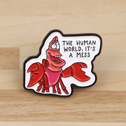 Pin Sebastián de La Sirenita