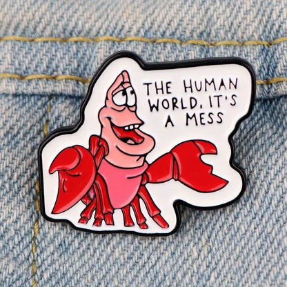 Pin Sebastián de La Sirenita