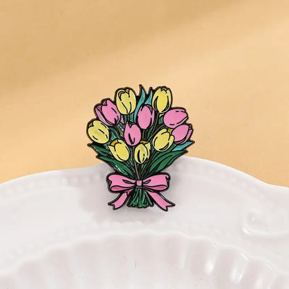 Pin ramo de tulipanes