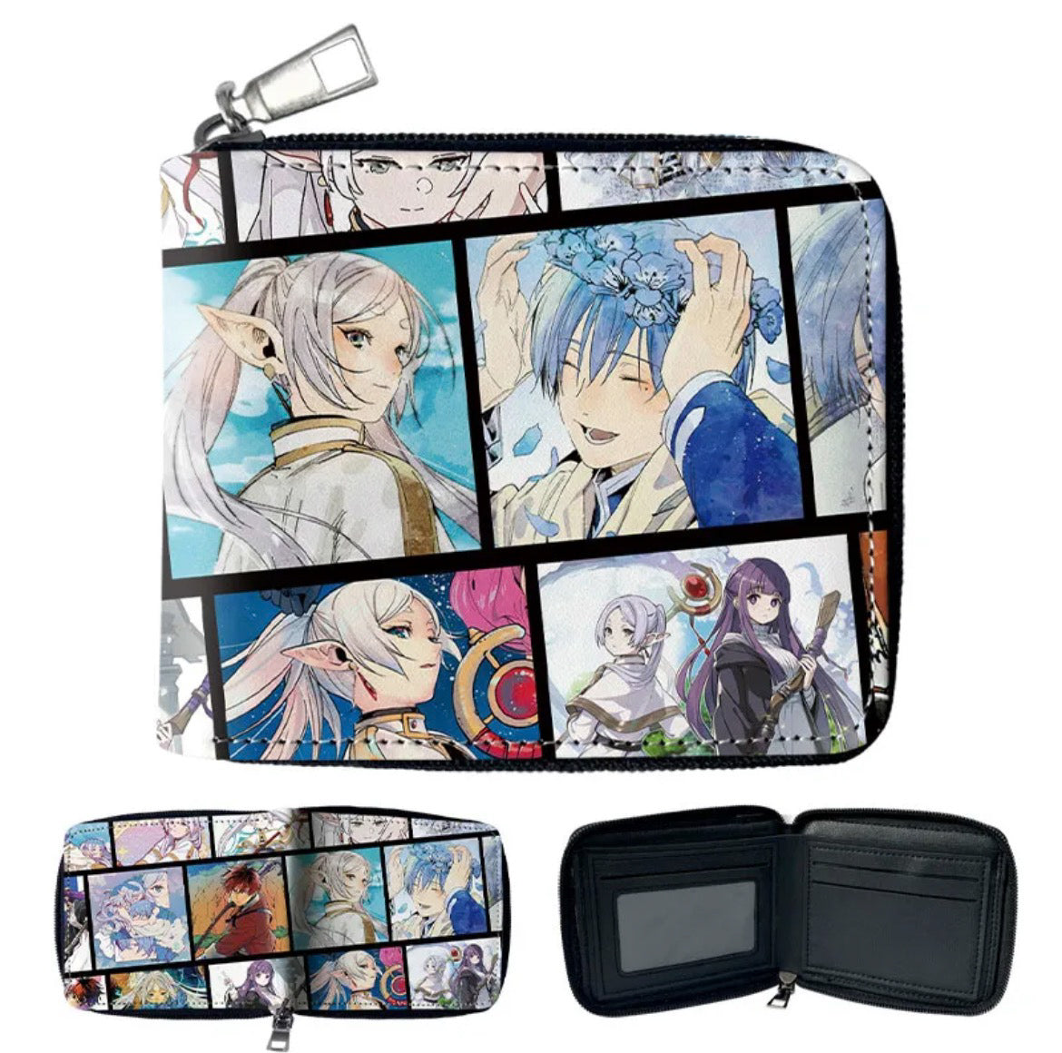 Billetera de Frieren con zipper