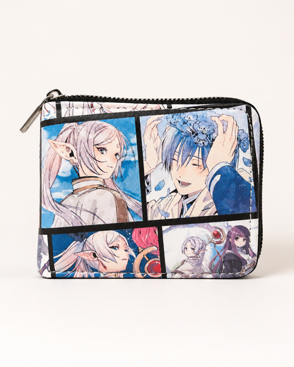 Billetera de Frieren con zipper