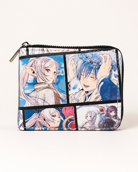 Billetera de Frieren con zipper