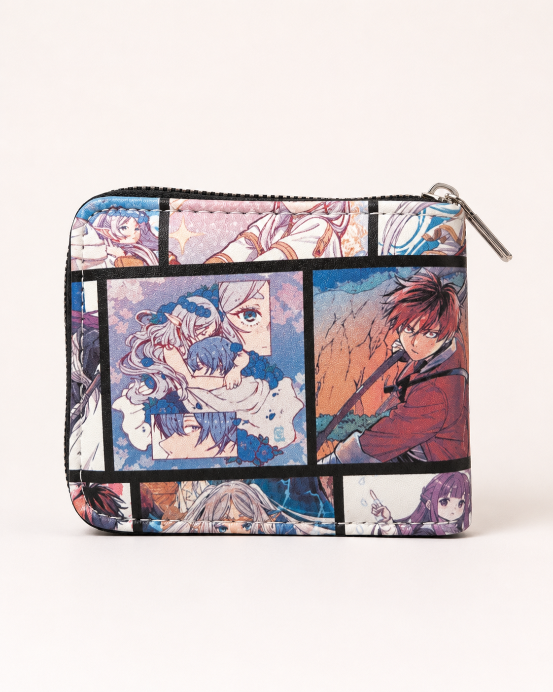 Billetera de Frieren con zipper