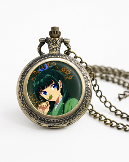 Reloj bolsillo Maomao de Los diarios de la Boticaria