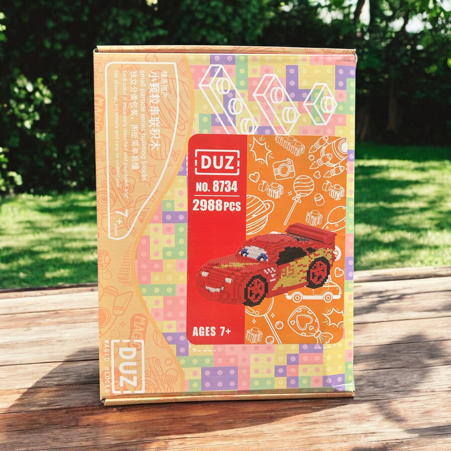 Set de Bloques para armar Rayo Mcqueen 2988 pcs