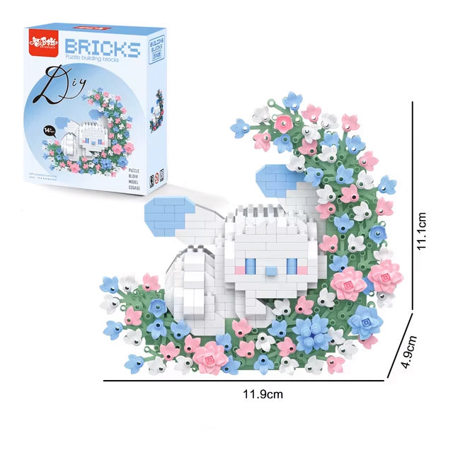 Set de bloques para armar Cinnamoroll