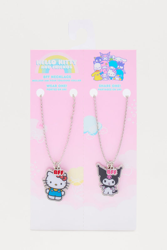 Set original de collares de Hello Kitty y Kuromi