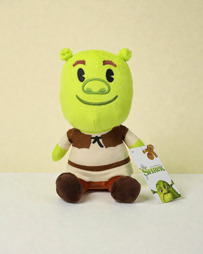 Set original de peluches Shrek y Fiona 14 cm