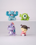 Set de 4 figuras Monsters, Inc. 3-5 cm