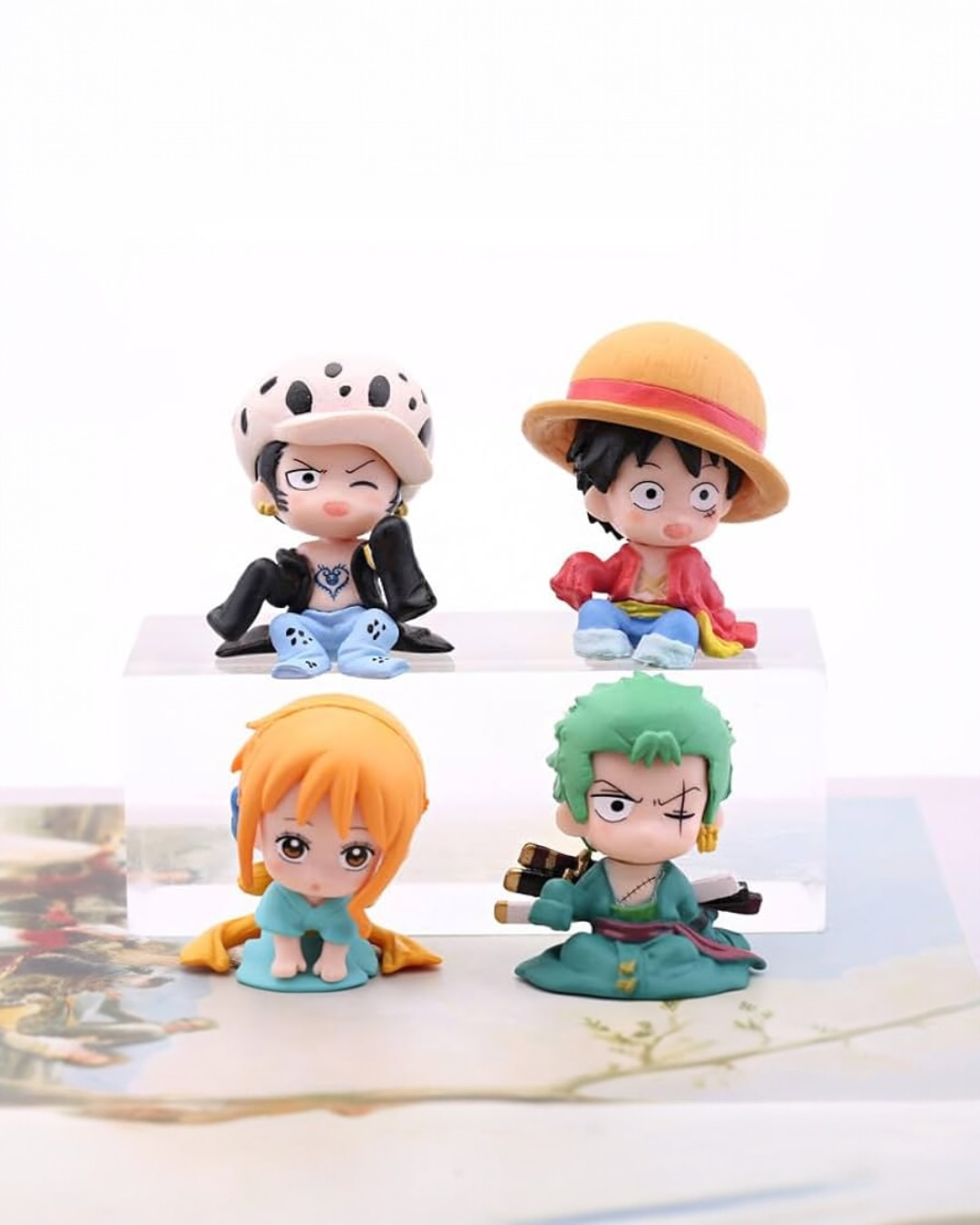 Set de figuras One Piece 4-5 cm