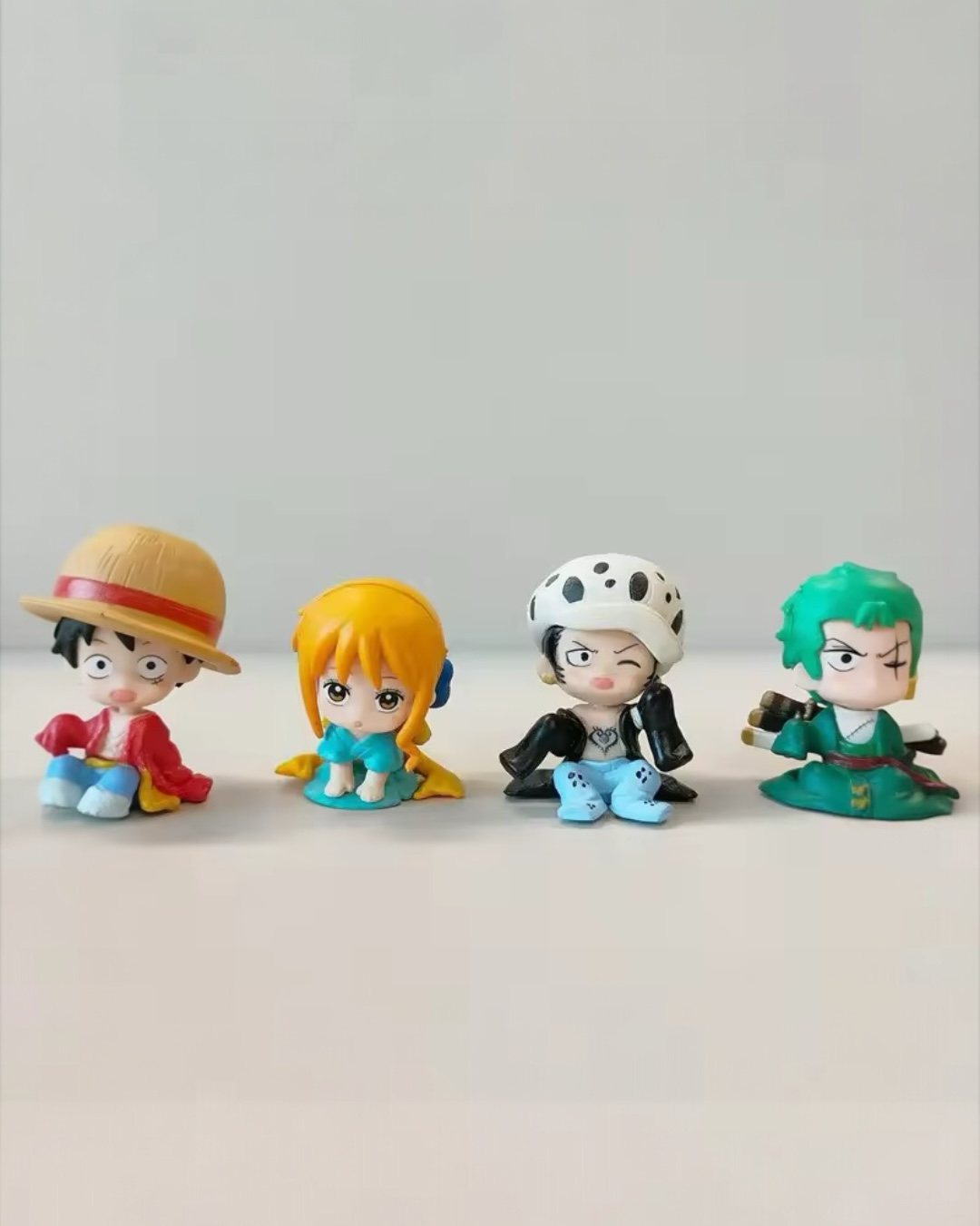 Set de figuras One Piece 4-5 cm
