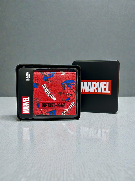 Billetera original Spider-Man caja metálica