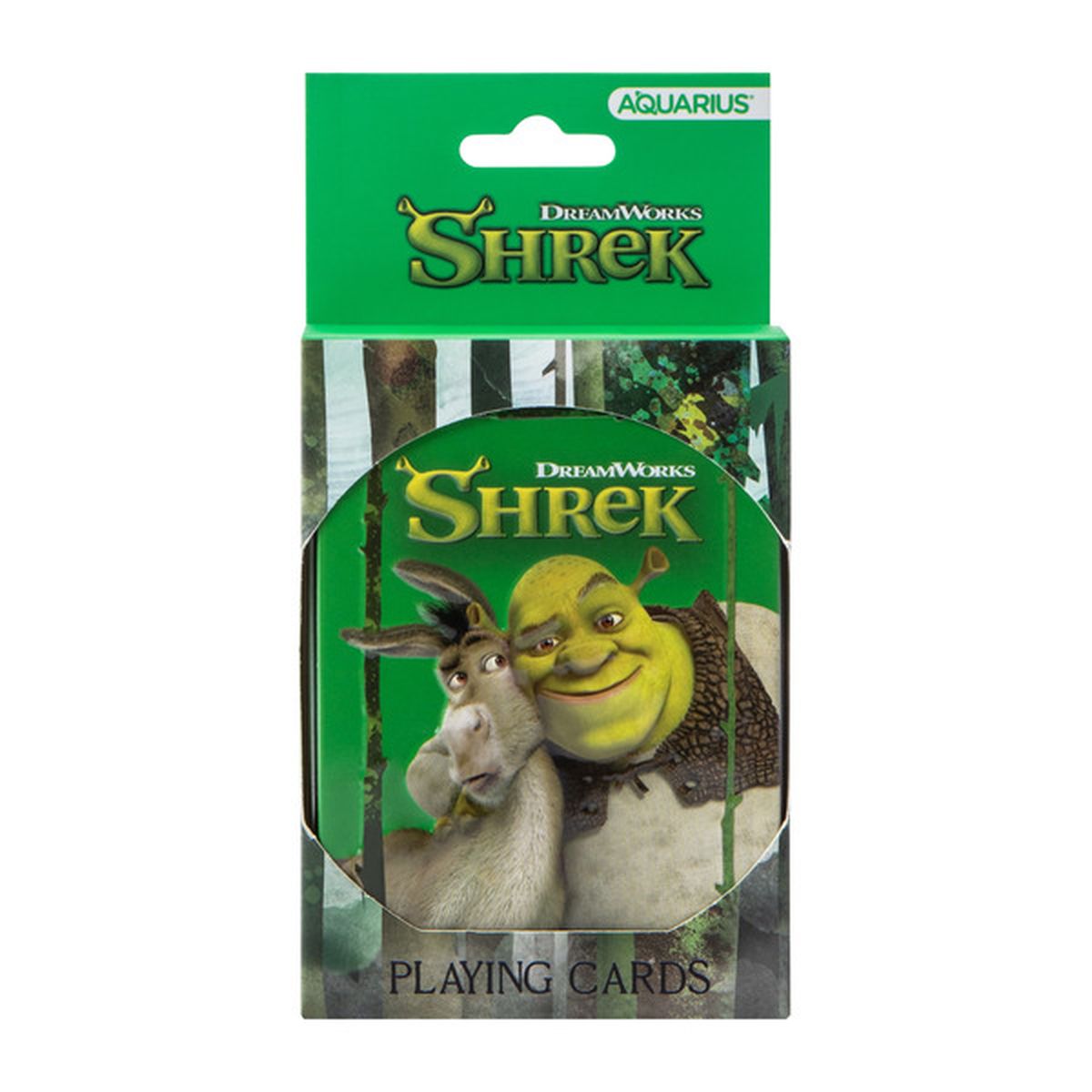Juego original de cartas naipe caja metálica Shrek
