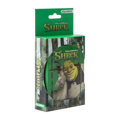 Juego original de cartas naipe caja metálica Shrek