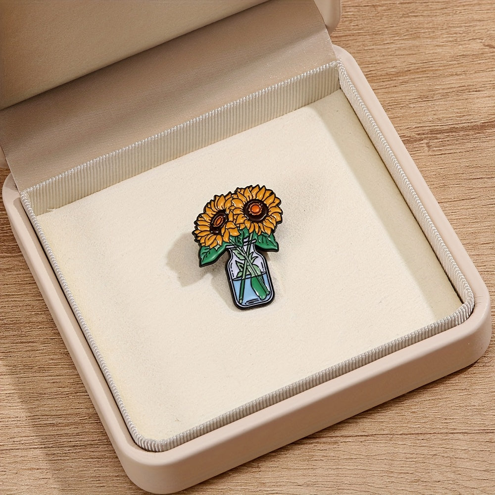 Pin de girasoles